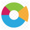 Diagramme circulaire  Icône