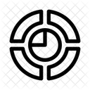Diagramme circulaire  Icône