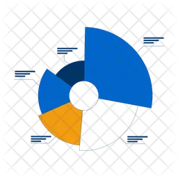Diagramme circulaire  Icône