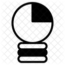 Diagramme circulaire  Icône