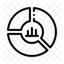 Diagramme circulaire  Icône