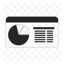 Diagramme circulaire  Icône