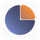 Diagramme circulaire  Icône