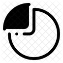 Diagramme circulaire  Icône
