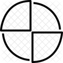 Diagramme circulaire  Icône