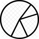 Diagramme A Secteurs Graphique Circulaire Diagramme A Nuages De Points Icône