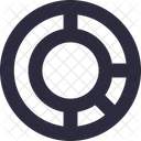 Diagramme circulaire  Icône