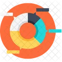 Diagramme circulaire  Icône