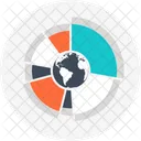 Diagramme circulaire  Icône