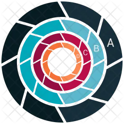 Diagramme circulaire  Icône