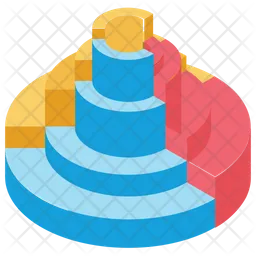 Diagramme circulaire  Icône