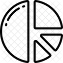 Diagramme circulaire  Icône