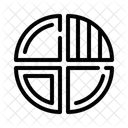 Diagramme circulaire  Icône