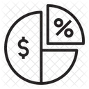 Diagramme circulaire  Icône