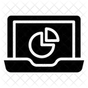 Diagramme Circulaire Rapport Analyse Icon