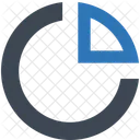 Diagramme Circulaire Analyse Concurrentiel Icon