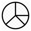 Diagramme circulaire  Icône