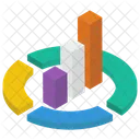 Diagramme Circulaire Diagramme Moderne Infographie Graphique Icon