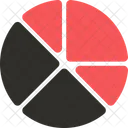 Tarte Graphique Analyse Icône