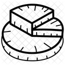Diagramme Circulaire Statistiques Tableau Financier Icône