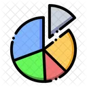 Diagramme circulaire  Icône