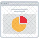 Diagramme Circulaire Analyse Analyse Icon