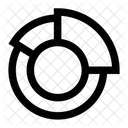 Diagramme circulaire  Icône