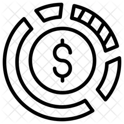 Diagramme circulaire  Icône