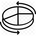 Diagramme circulaire  Icône