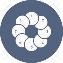 Diagramme circulaire  Icône