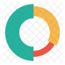 Diagramme A Secteurs Graphique Rapport Icône