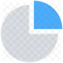 Diagramme circulaire d'affaires  Icône