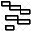 Diagramme De Gantt Du Flux De Travail Icône