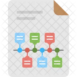 Diagramme de processus  Icône