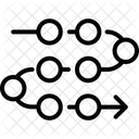 Algorithme Diagramme Flux Icône