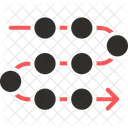 Algorithme Diagramme Flux Icône