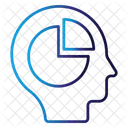 Diagramme Circulaire Mental Entreprise Statistiques Icône