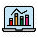 Statistiques Graphiques Analyses Icône