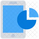 Diagramme circulaire d'affaires  Icône