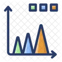 Diagramme Pyramidal Representation Graphique Visualisation Des Donnees Graphiques Icône