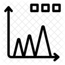 Diagramme pyramidal  Icône