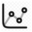 Diagramm-Linien-Daten-  Symbol