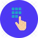 Dial Enter Finger Icon