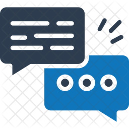 Dialog Icon - Download in Flat Style