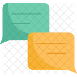 Dialog Icon - Download in Flat Style
