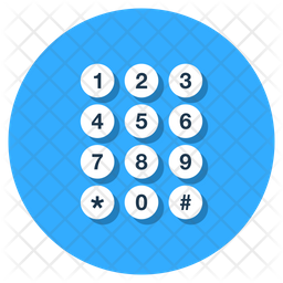 Free Dialpad Icon Of Flat Style Available In Svg Png Eps Ai Icon Fonts