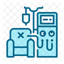 Dialysis Machine Kidney Disease Medical Procedure アイコン