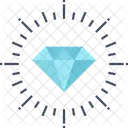 Diamant Glanz Hell Symbol