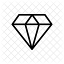 Diamant Edelstein Rubin Icon