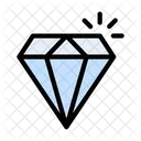 Diamant Edelstein Kristall Symbol